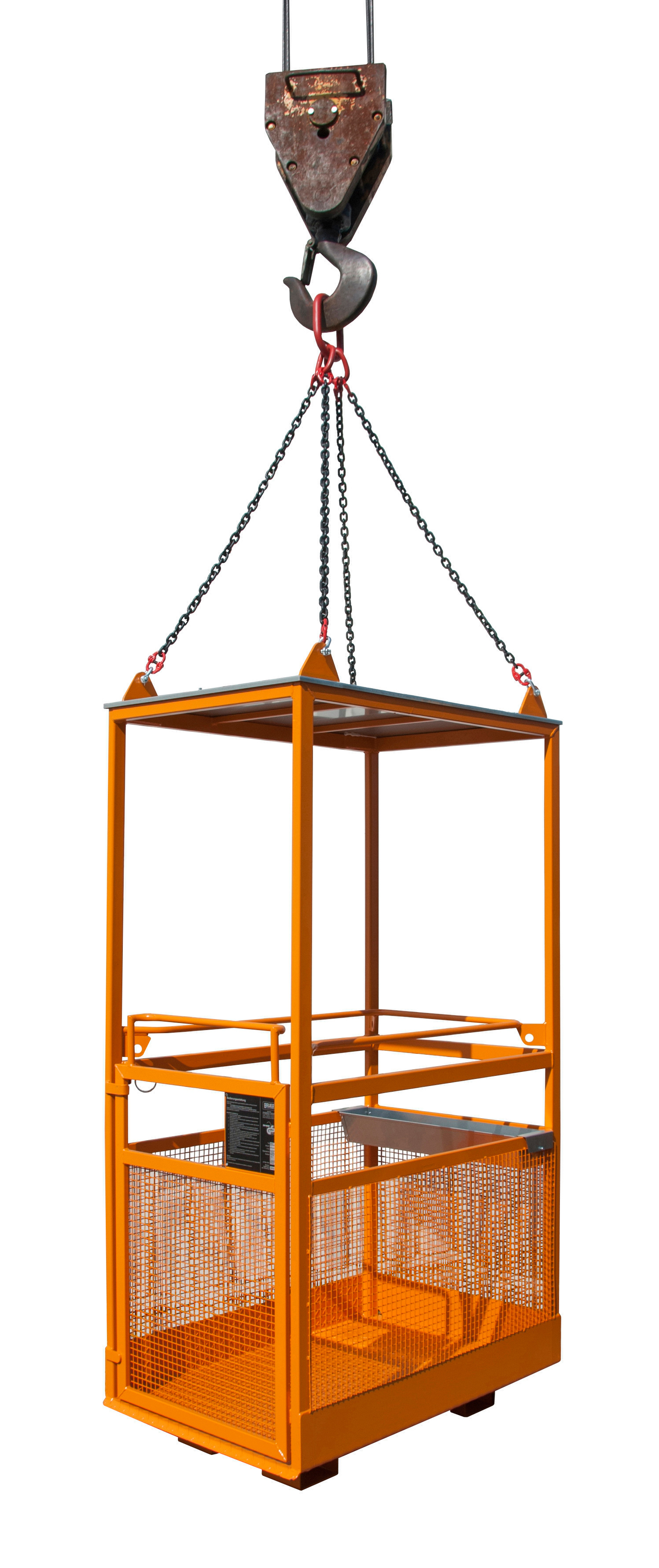 Arbeitsbühne Typ MB-K-IV RAL 2000 Gelborange